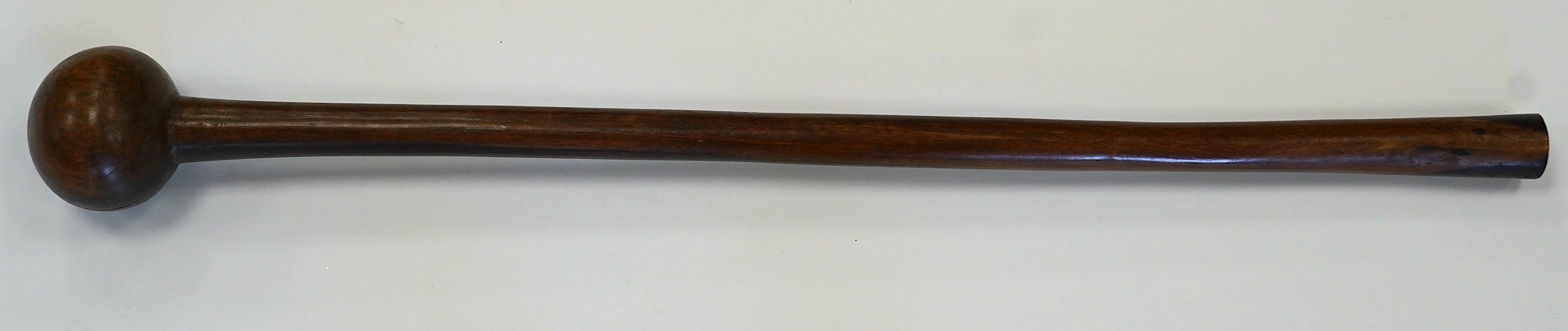 An African ebony Knobkerrie, 70cm. Condition - good.
